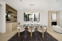 Modern kitchen remodel with backyard patio in Las Vegas home